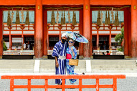 Taran and Kate at the Heian Shrine, Part 2